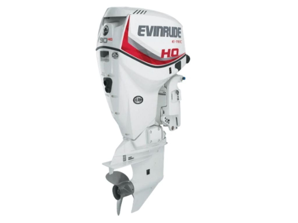 Evinrude-E90HSL.jpg Evinrude E90HSL E-TEC Outboard Motor - Image 1