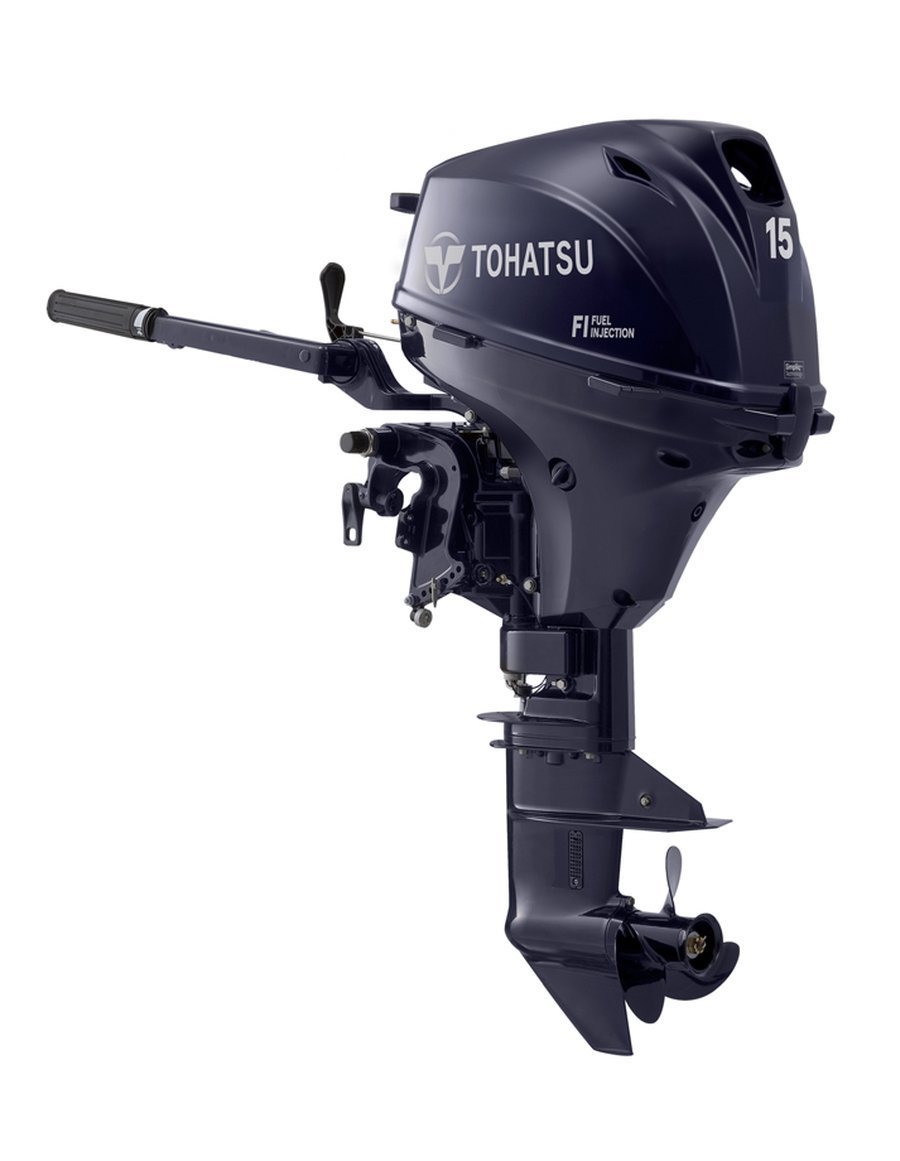 Tohatsu-15HP-MFS15EEFL.jpg Tohatsu 15HP MFS15EEFL Outboard Motor - Image 1
