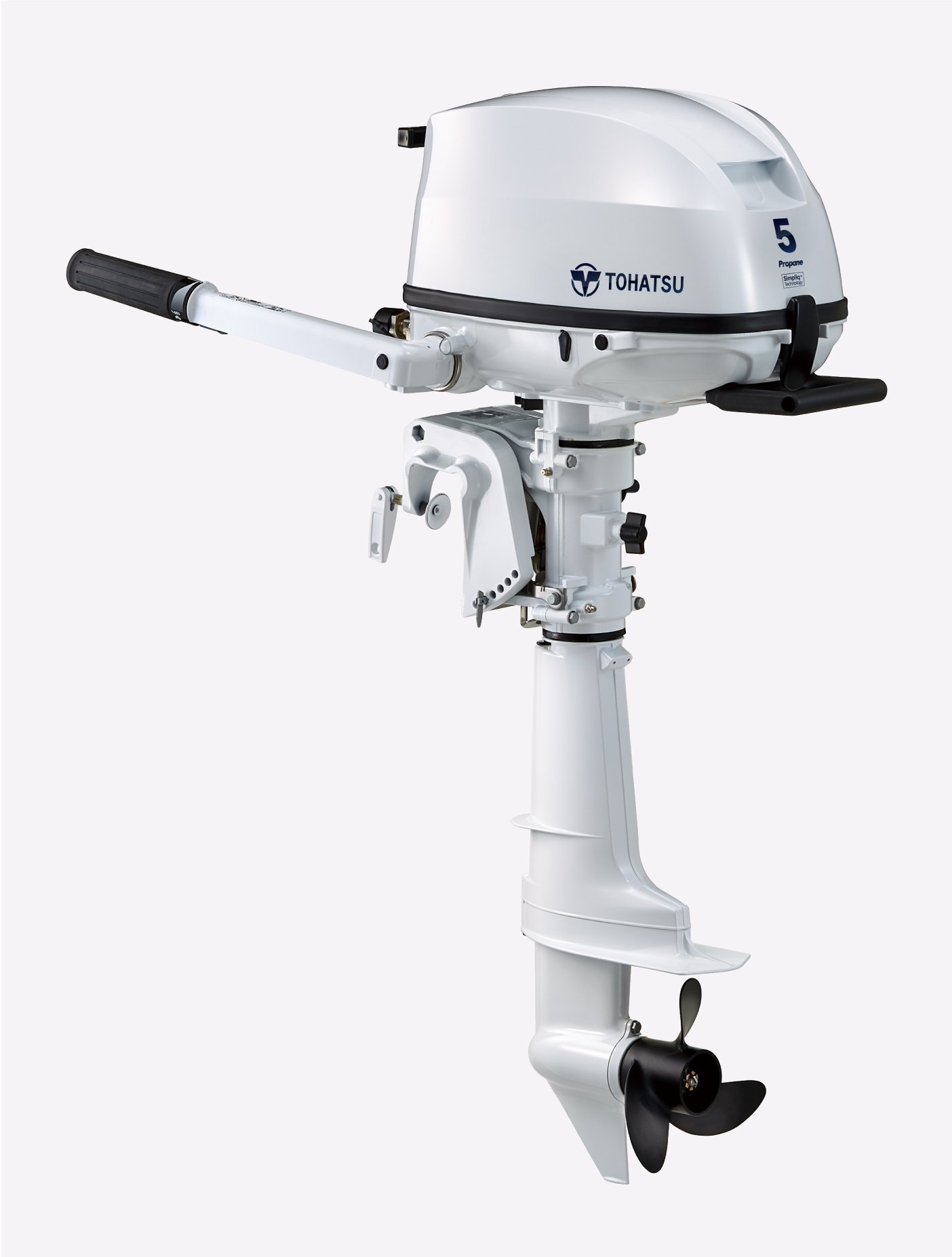 Tohatsu-5hp-Propane-4-Stroke-For-Sale.jpg Tohatsu 5HP MFS5DLPGS Outboard Motor - Image 1