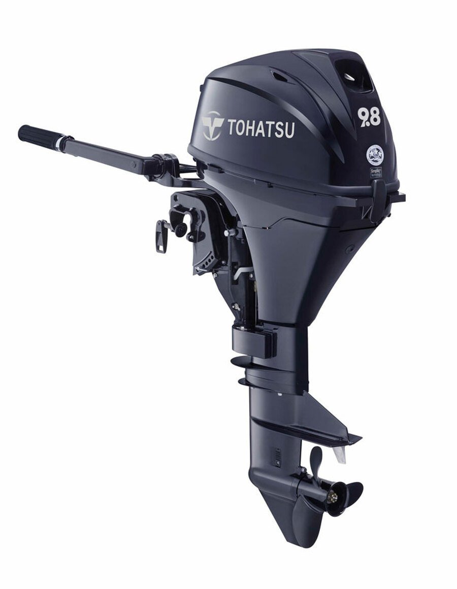Tohatsu-9.8HP-MFS98BEFS.jpg Tohatsu 9.8HP MFS9.8BEFS Outboard Motor - Image 1