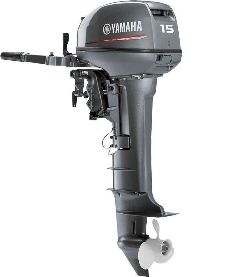 img_001-2.jpg 2002 Yamaha 15HP 4 Stroke 20" Carbureted 2 Cylinder Outboard Motor - Image 1