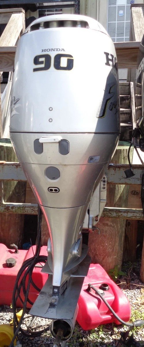 1997 Honda BF90 90 HP 4-Stroke 20" Used Outboard Motor